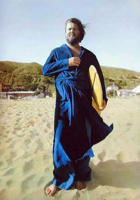 Brian Wilson on the beach