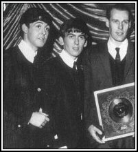 Paul McCartney, George Harrison, George Martin