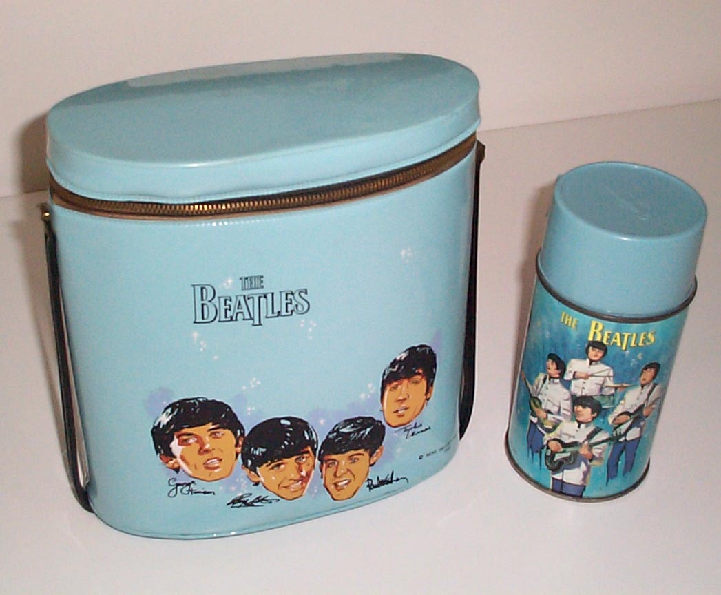 Beatles lunchbox "brunch bag" with thermos - wallpaper image