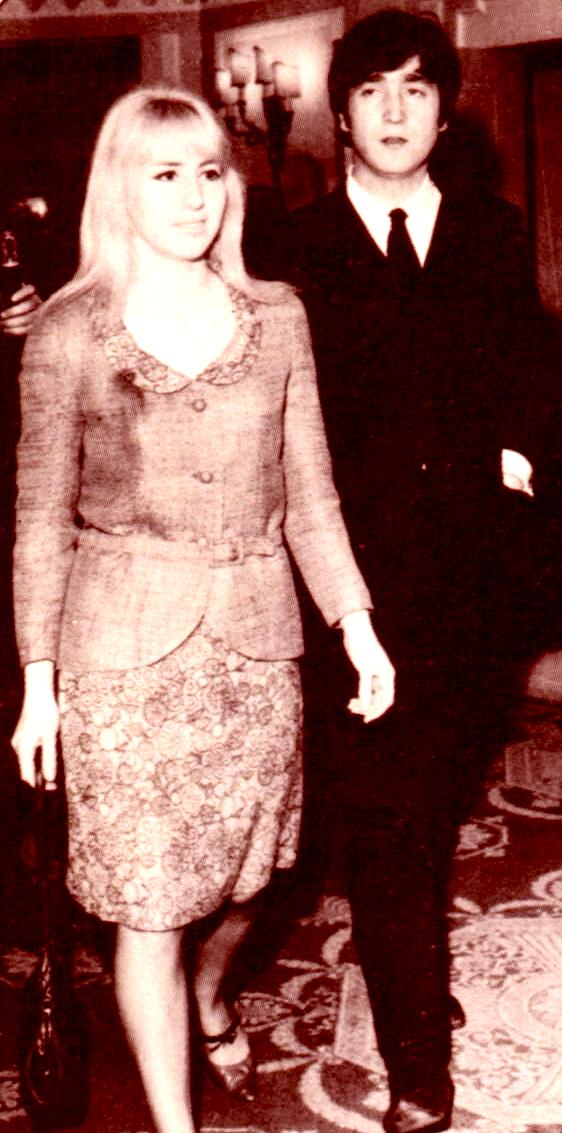 Cynthia Powell and John Lennon