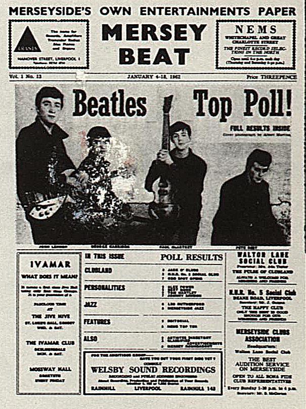Mersey Beat - Beatles Top Poll!