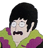 John Lennon yellow submarine drawing