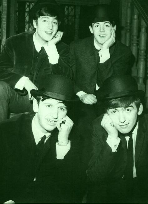 vaudeville Beatles - John Lennon, Paul McCartney, Richard Starkey, George Harrison