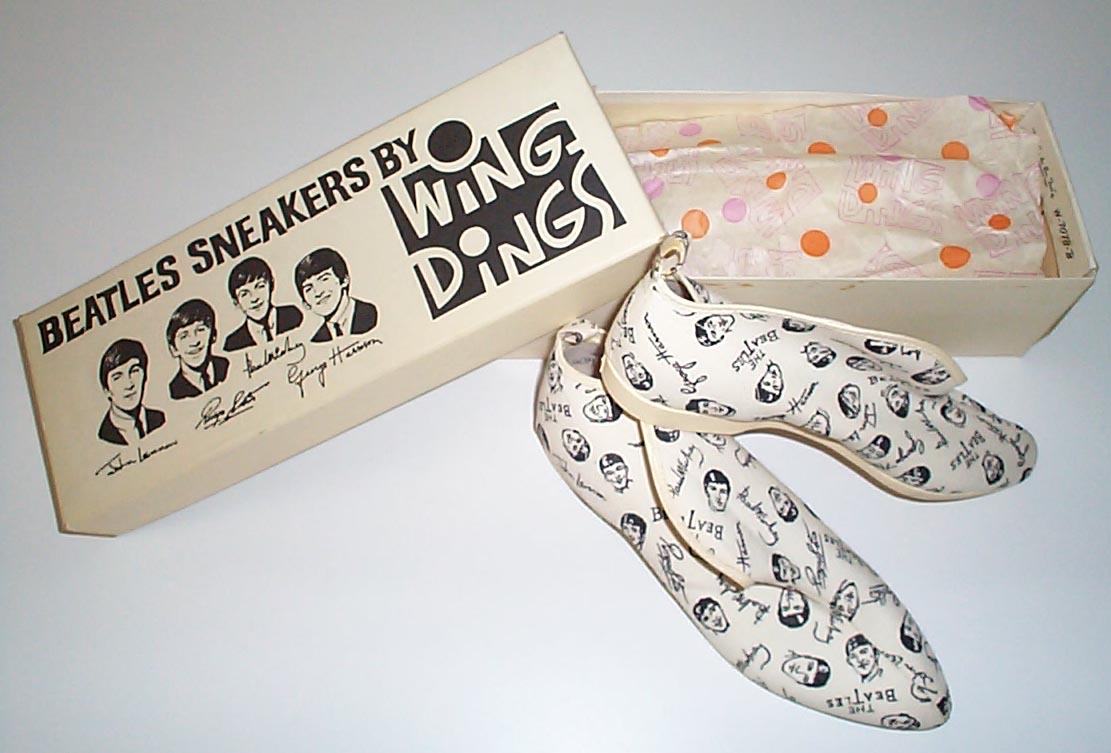 wing dings Beatles sneakers