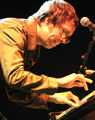 Ben Folds playing piano