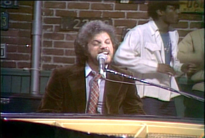 young Billy Joel on the mic