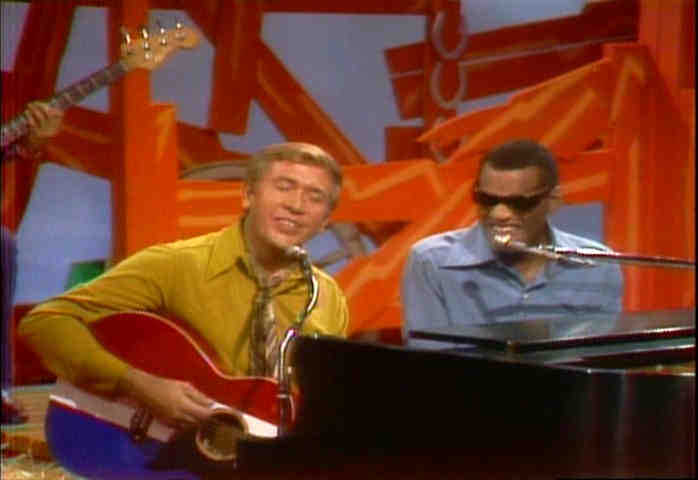 Ray Charles and Buck Owens