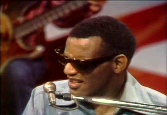 Ray Charles close up