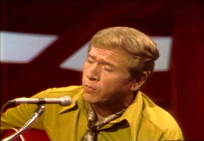 close up picture of Buck Owens