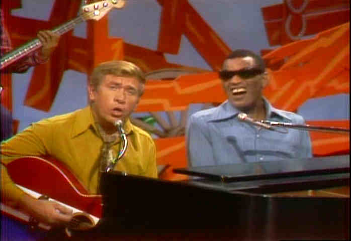 Ray Charles and Buck Owens