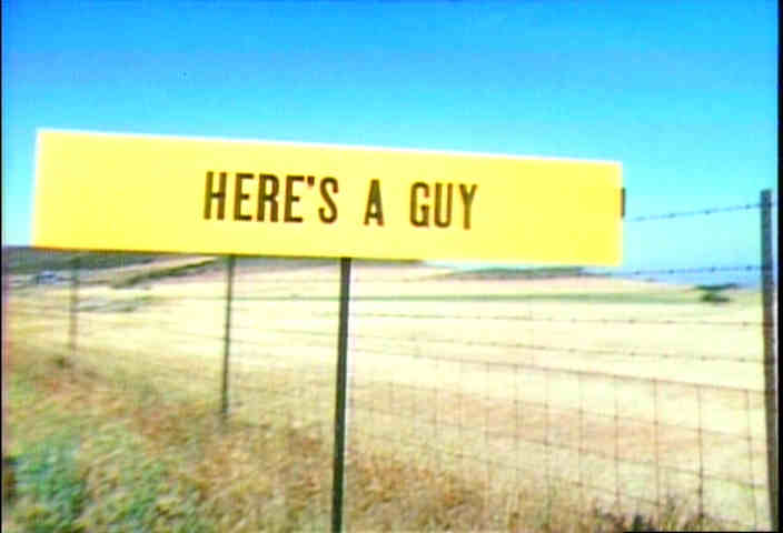 Burma shave signs from Hee Haw