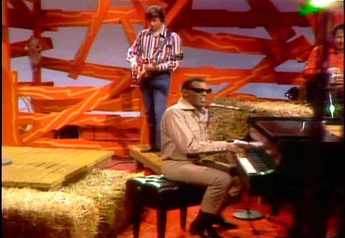picture of Ray Charles on Hee Haw