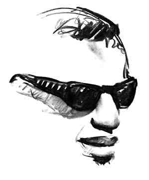 Ray Charles drawing