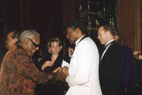 Ray Charles and Chuck Berry photo