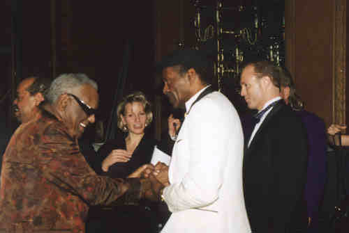 Ray Charles and Chuck Berry photo