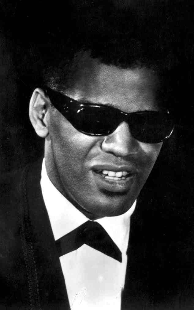 earnest young Ray Charles