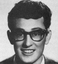 smiling Buddy Holly