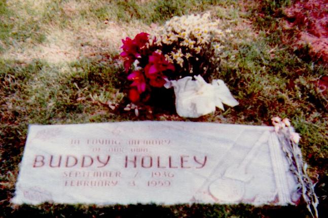 Note that the family name was "Holley"   It was misspelled on an early contract as "Holly" so he took that for his professional name