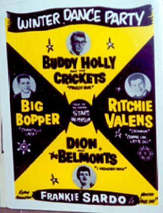 Buddy Holly winter dance party