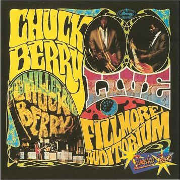 Chuck Berry concert poster