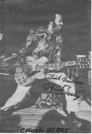 Chuck Berry autograph