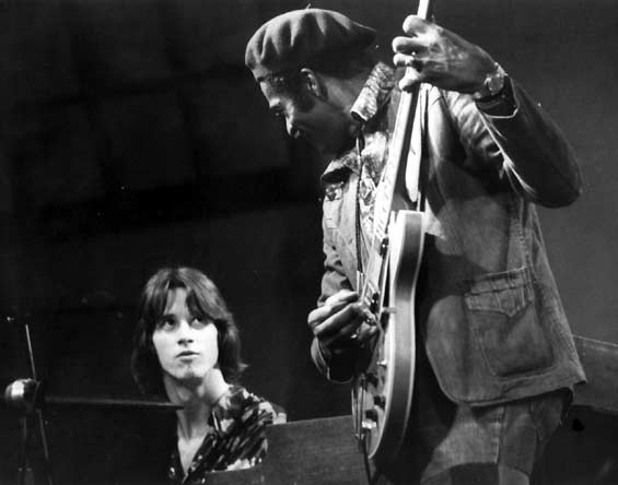 Chuck Berry on stage