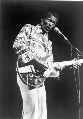 Chuck Berry's quizzical look