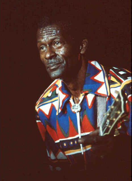 Chuck Berry on stage
