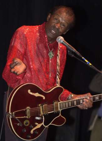 75 year old Chuck Berry