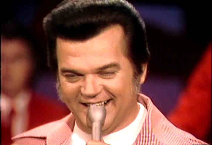 closeup picture of Conway Twitty