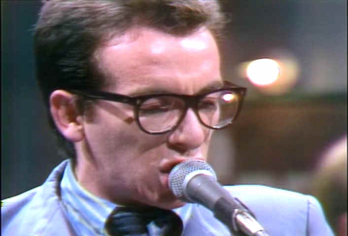 Elvis Costello Saturday Night Live performance of "Radio, Radio" 1977