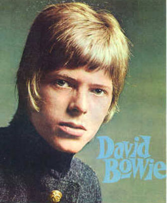 young David Bowie
