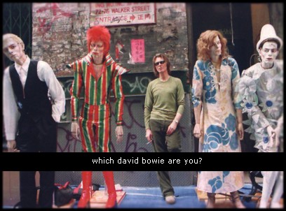 Which David Bowie are you?