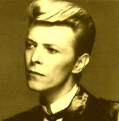 sepia tone David Bowie image