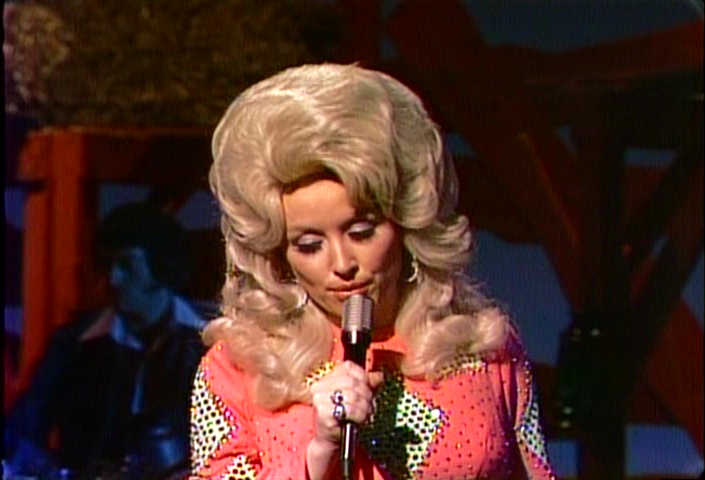 moody Dolly Parton