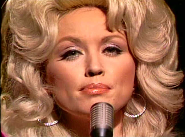 Dolly Parton closeup, 1975 image