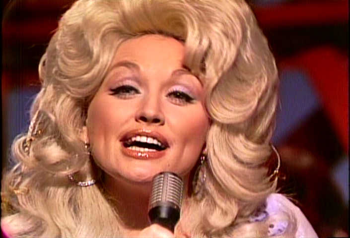 Dolly Parton singing 'Love Is Like a Butterfly' on Hee Haw, 1975