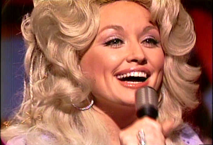 beautiful Dolly Parton closeup
