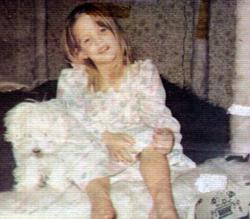 childhood photo of Lisa Marie Presley