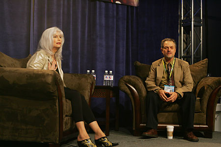 Jonathan Demme and Emmylou Harris