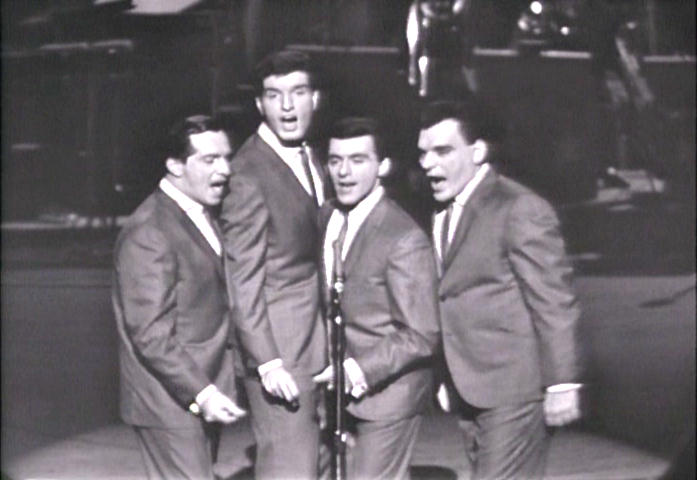 The Four Seasons getting down on The Steve Allen Show in 1963