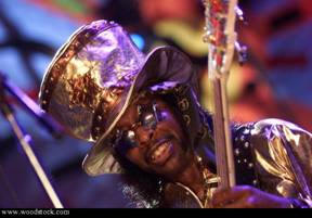 Bootsy Collins is the mad hatter