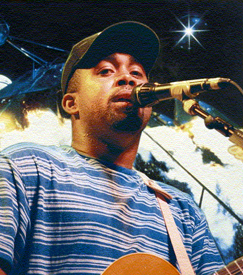 George Clinton's Mothership accidentally descends on a Hootie and the Blowfish concert