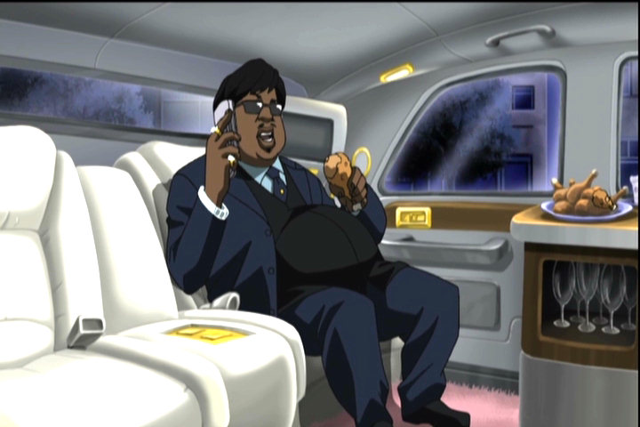 preacher in a limousine