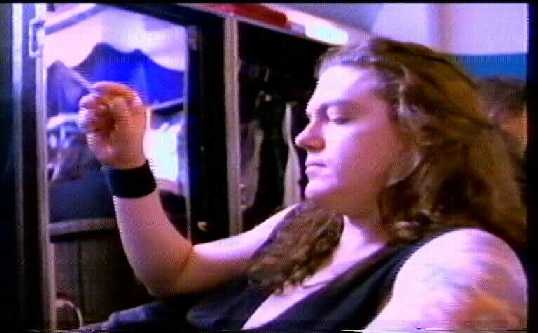 Dizzy Reed smoking