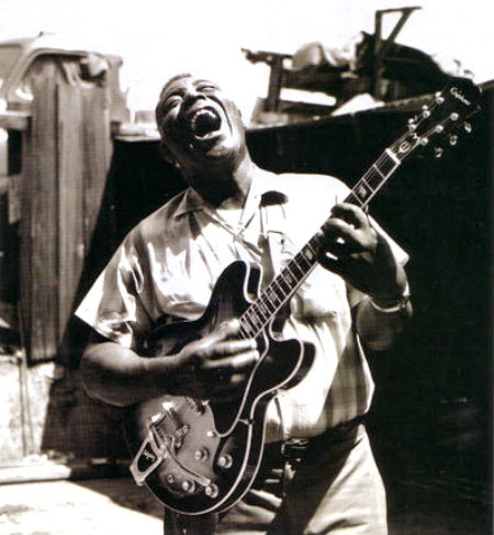 full throated Chester Arthur Burnett, the Howlin' Wolf