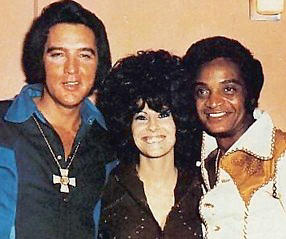 Elvis Presley and Jackie Wilson photo