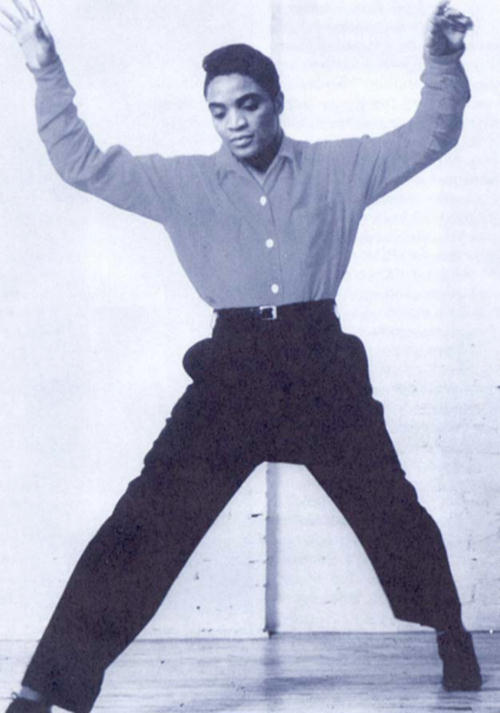 Jackie Wilson in action