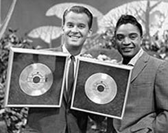 Dick Clark and Jackie Wilson photo