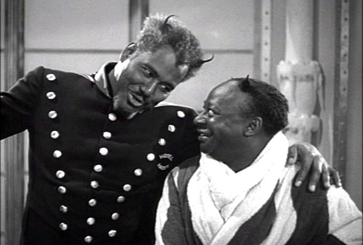 Rex Ingram and Mantan Moreland in Cabin in the Sky